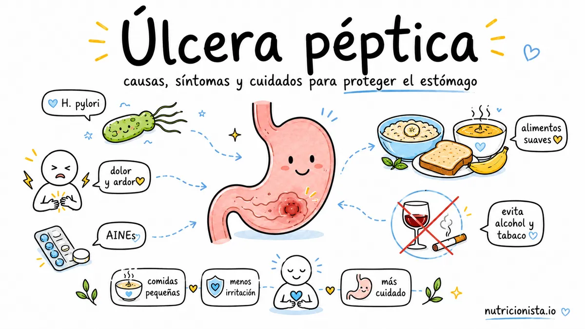 Úlcera péptica