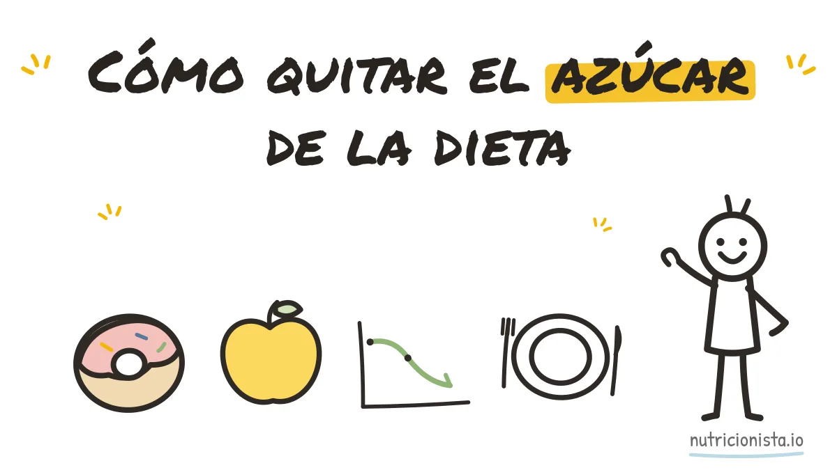Cómo quitar el azúcar de la dieta