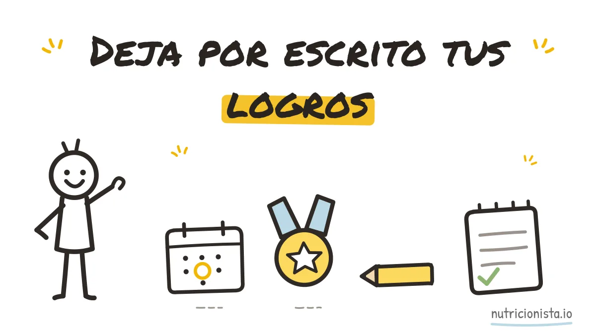 Deja por escrito tus logros