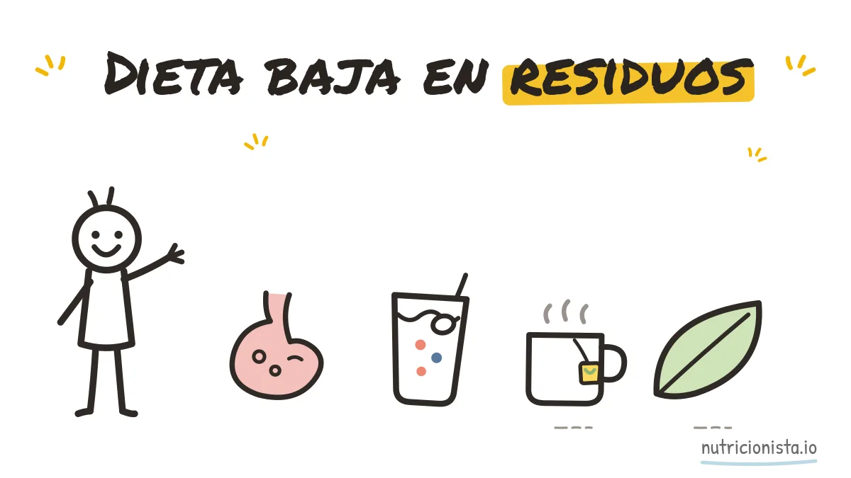 Dieta baja en residuos