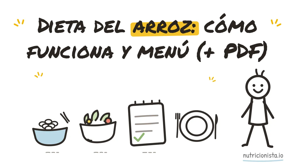 Dieta del arroz: cómo funciona y menú (+ PDF)