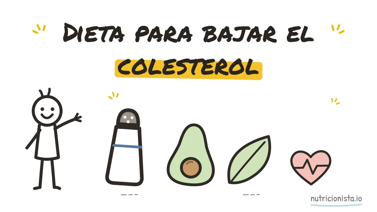Dieta para bajar el colesterol