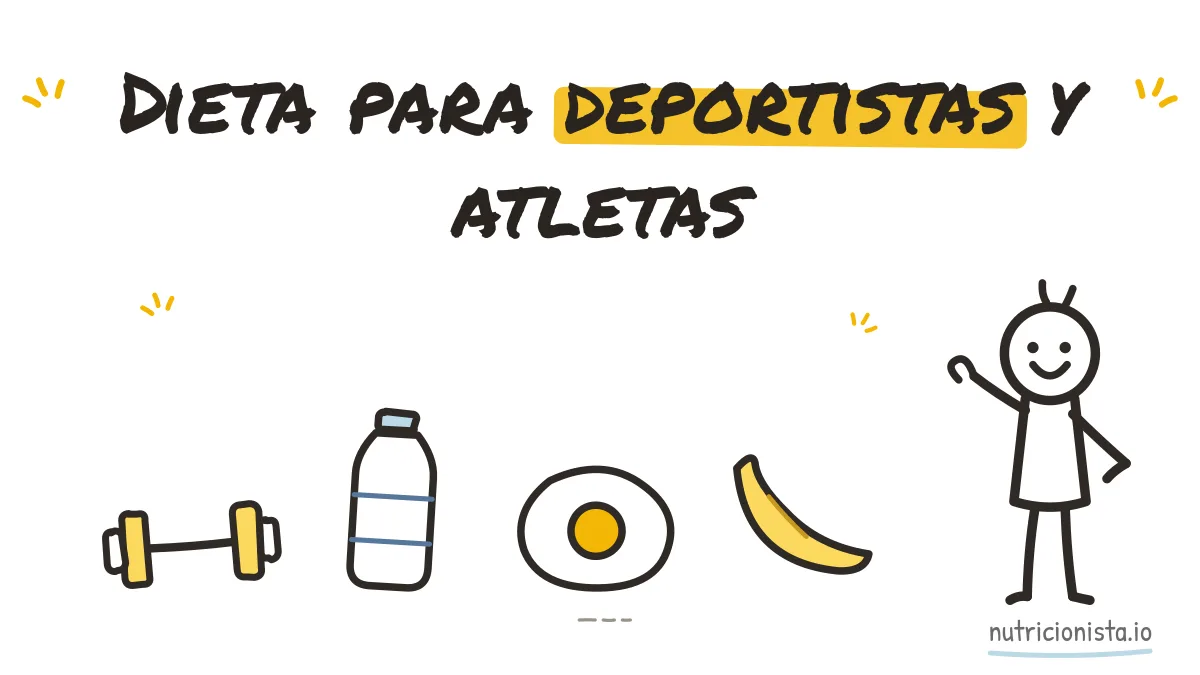 Dieta para deportistas y atletas