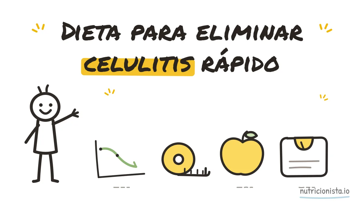 Dieta para eliminar celulitis rápido