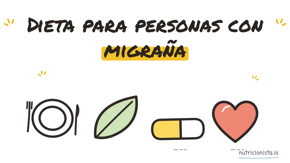 Dieta para personas con migraña