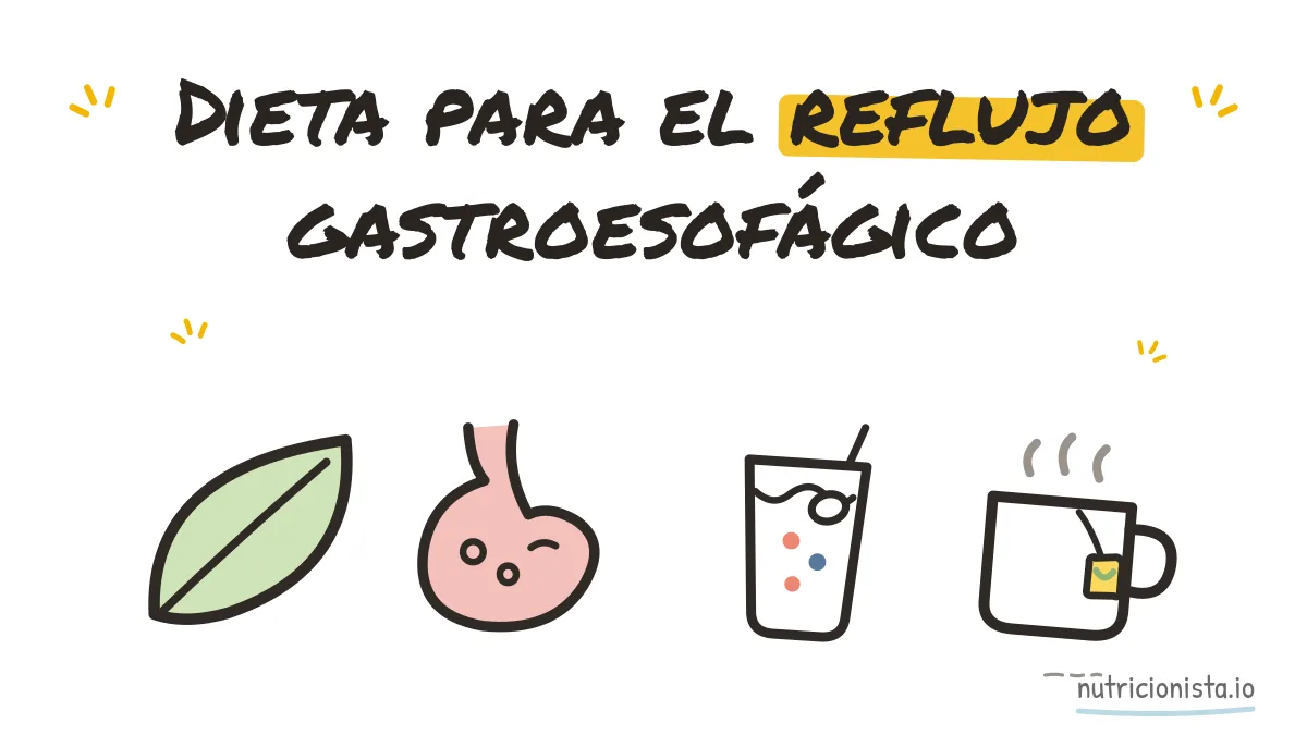 Dieta para el reflujo gastroesofágico