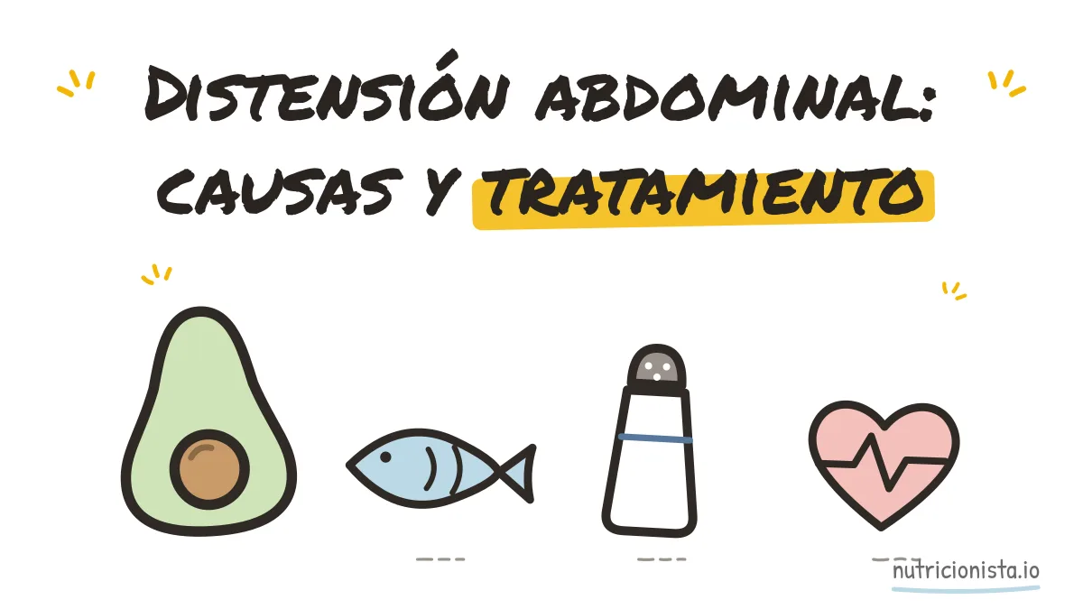 Distensión abdominal: causas y tratamiento