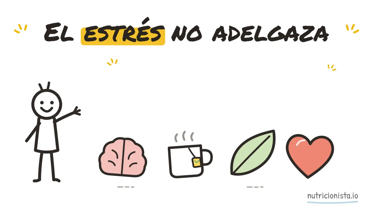 El estrés no adelgaza