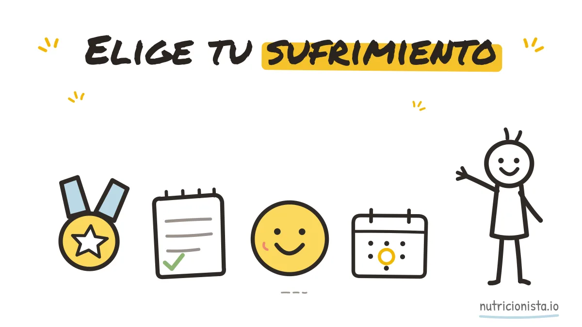 Elige tu sufrimiento