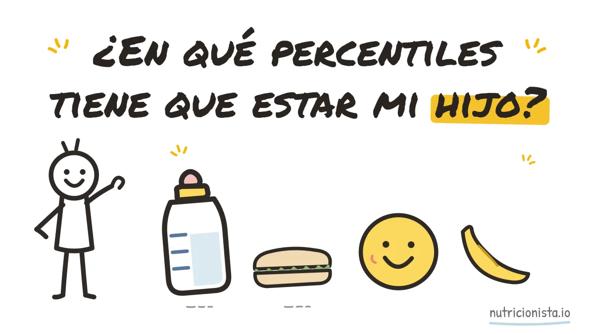 ¿En qué percentiles tiene que estar mi hijo?