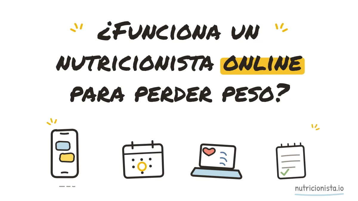 ¿Funciona un nutricionista online para perder peso?