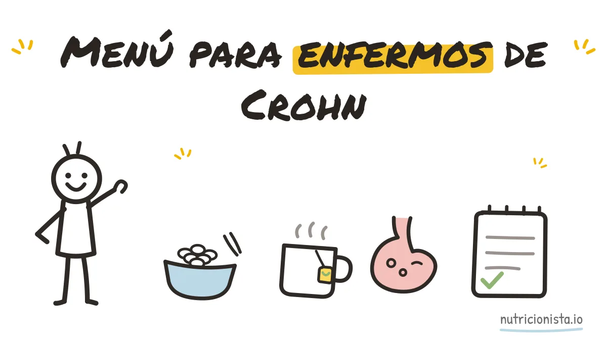 Menú para enfermos de Crohn