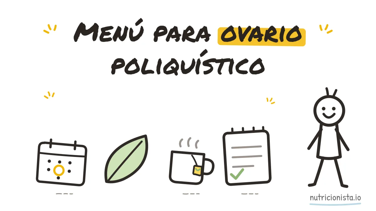 Menú para ovario poliquístico