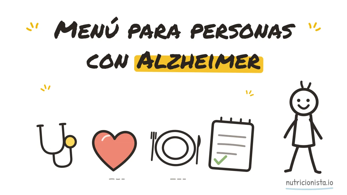 Menú para personas con Alzheimer
