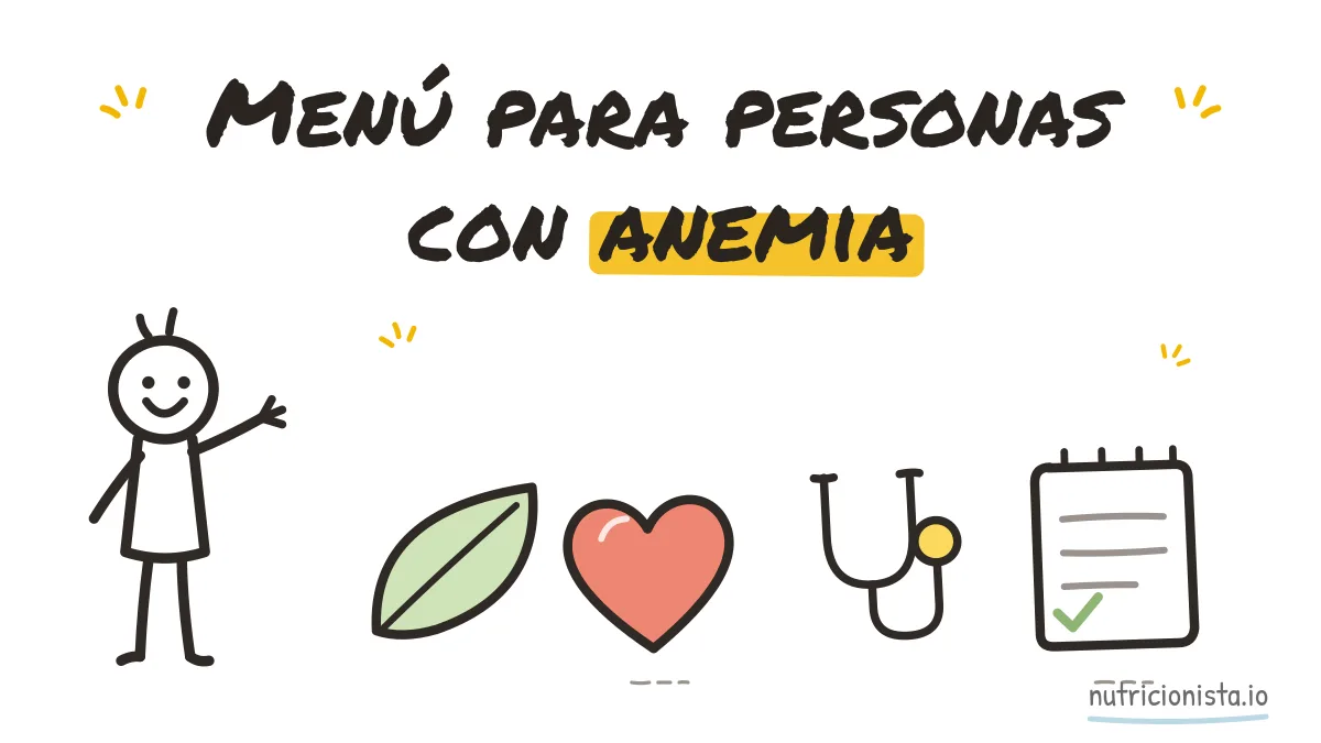 Menú para personas con anemia
