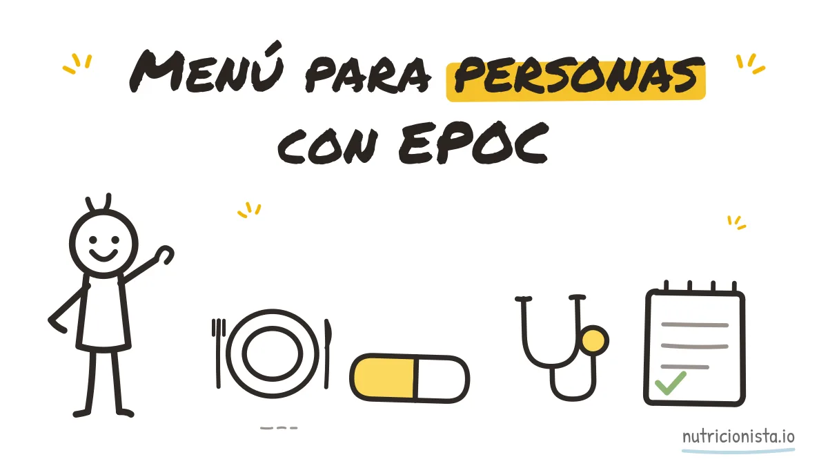 Menú para personas con EPOC
