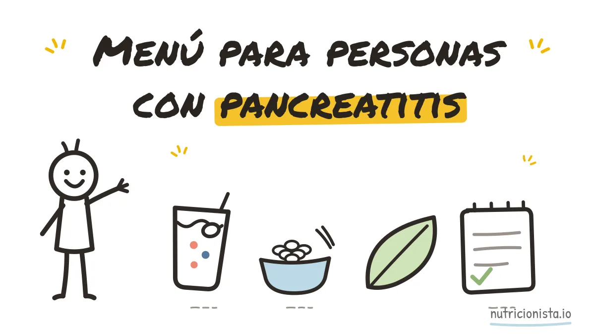 Menú para personas con pancreatitis