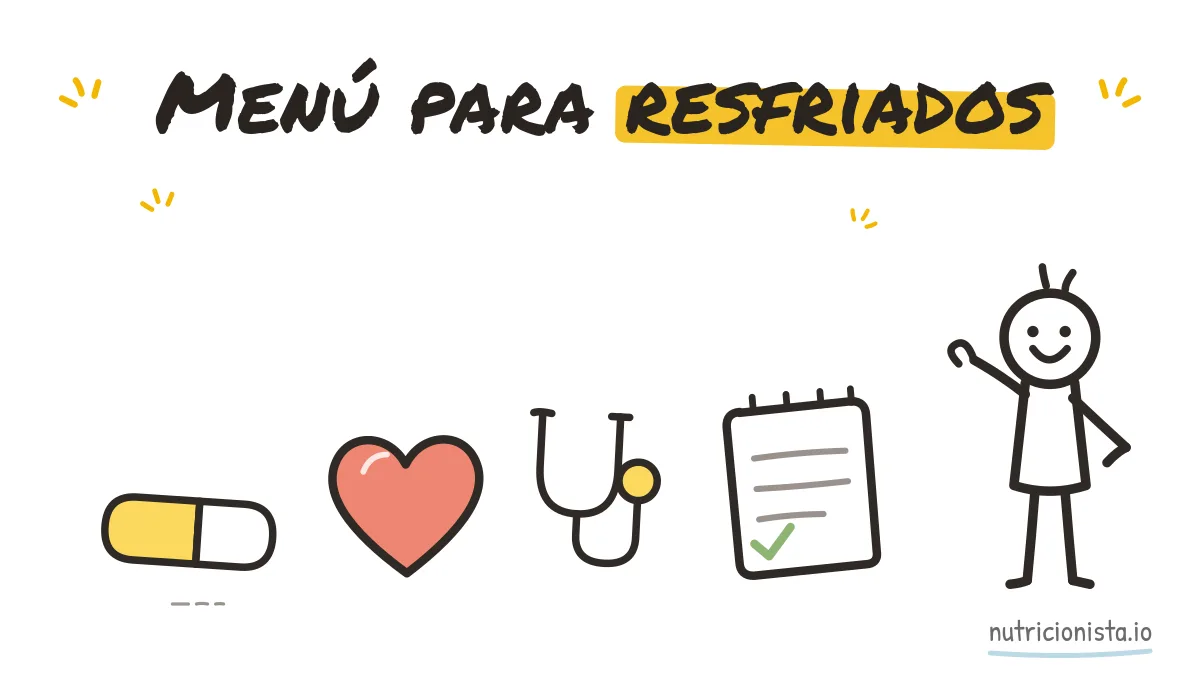 Menú para resfriados