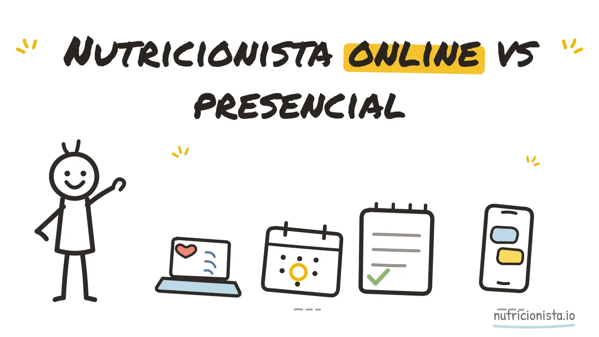 Nutricionista online vs presencial: diferencias y cuál elegir
