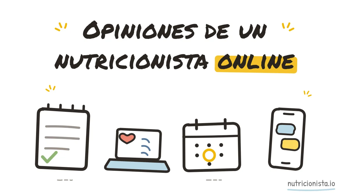 Opiniones de un nutricionista online: ¿son fiables y funciona?