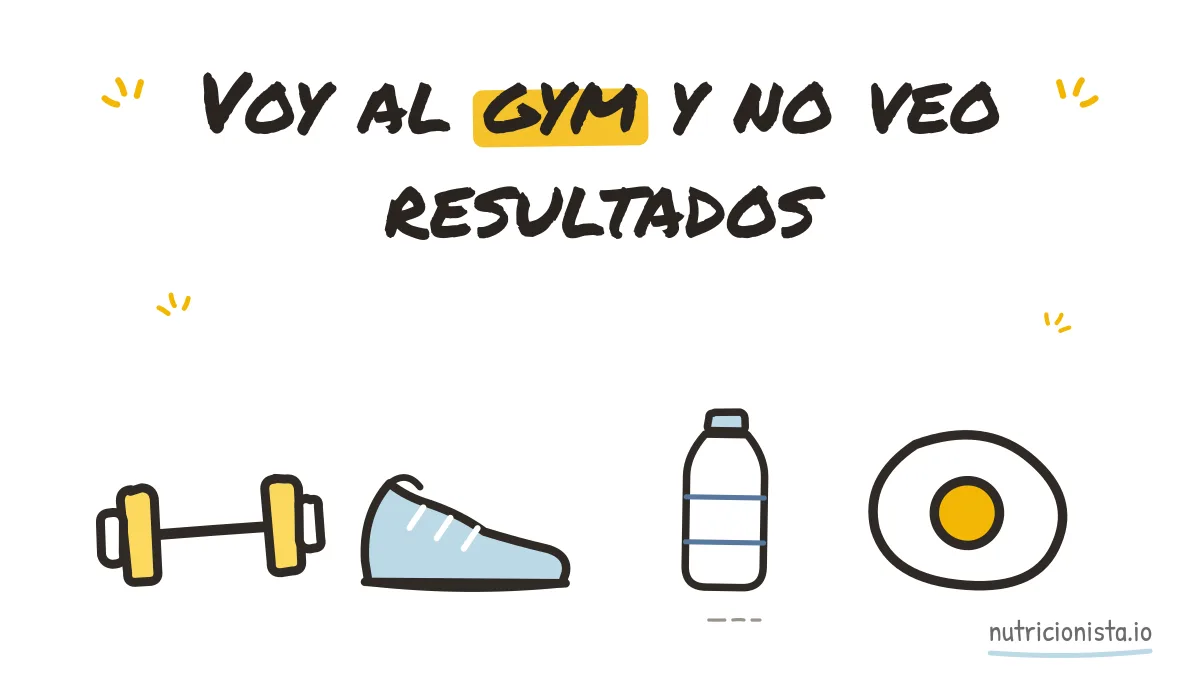 Voy al gym y no veo resultados