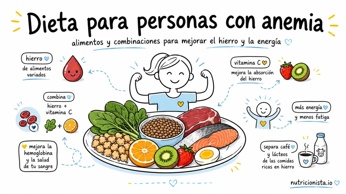 Dieta para personas con anemia