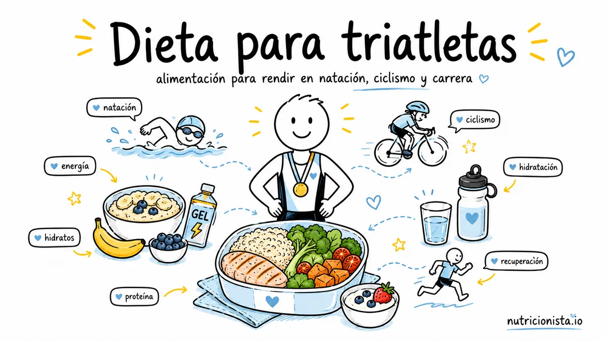 Dieta para triatletas