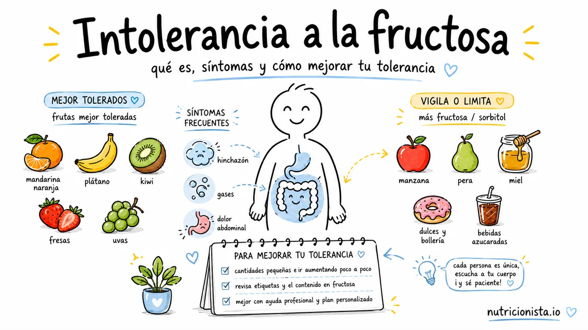 Intolerancia a la fructosa