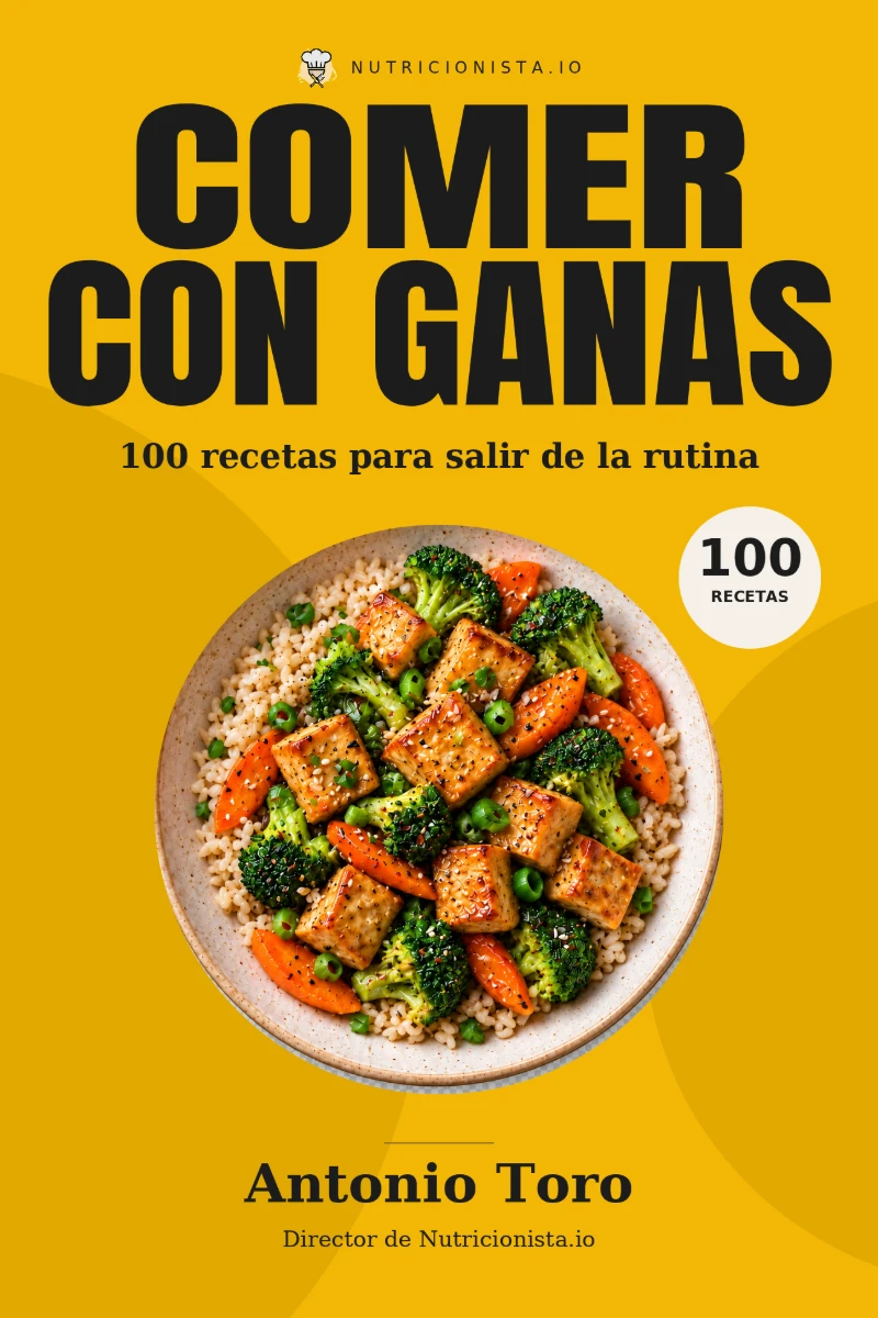 Portada de Comer con ganas