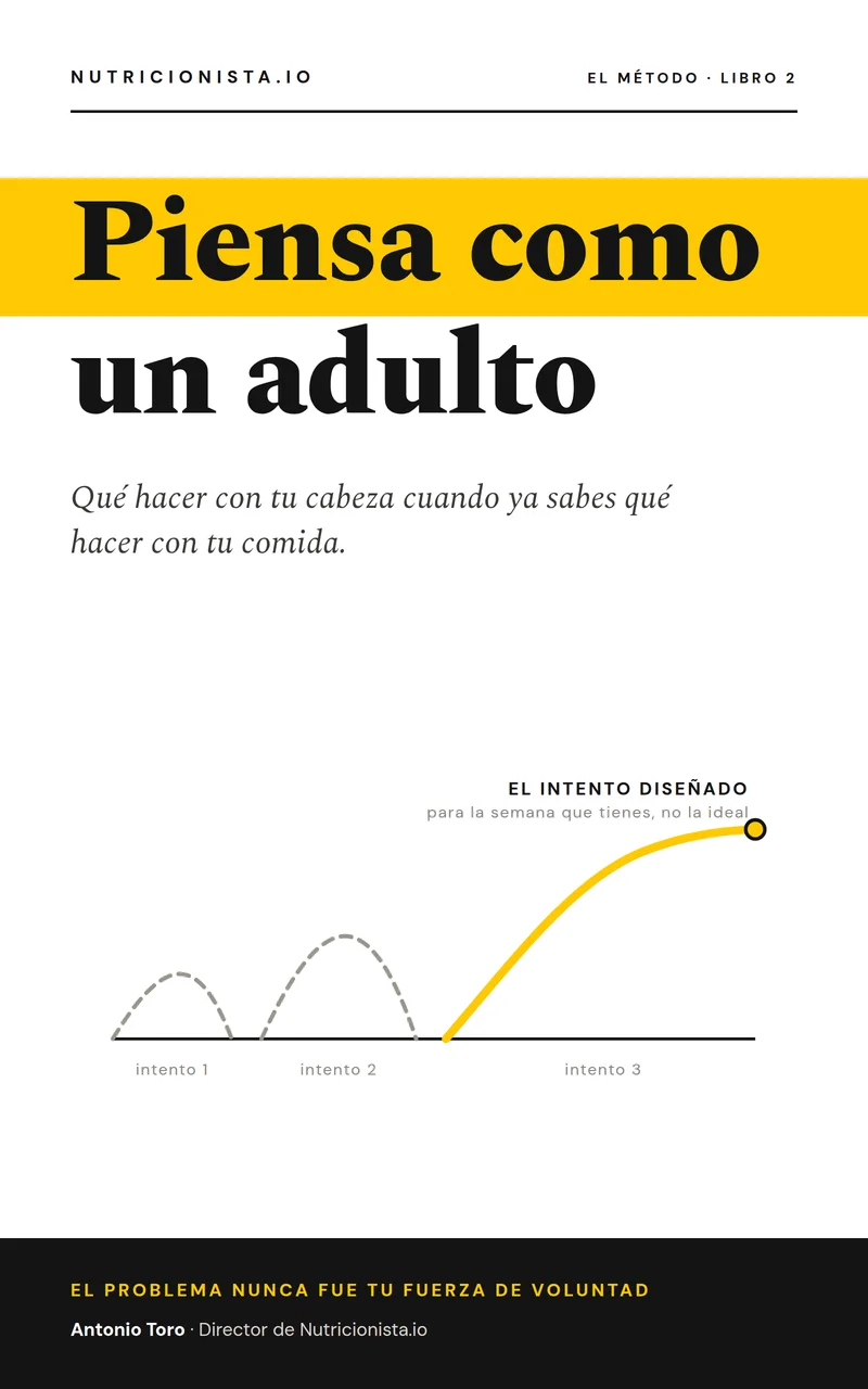 Portada de Piensa como un adulto