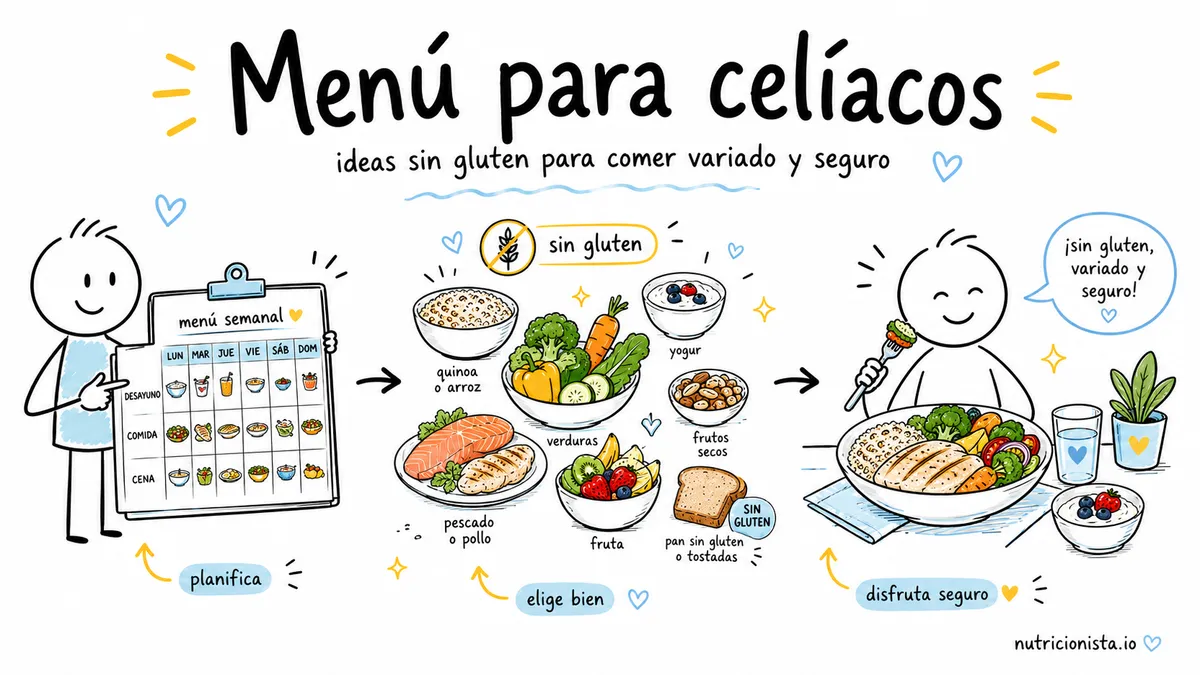 Menú para celíacos