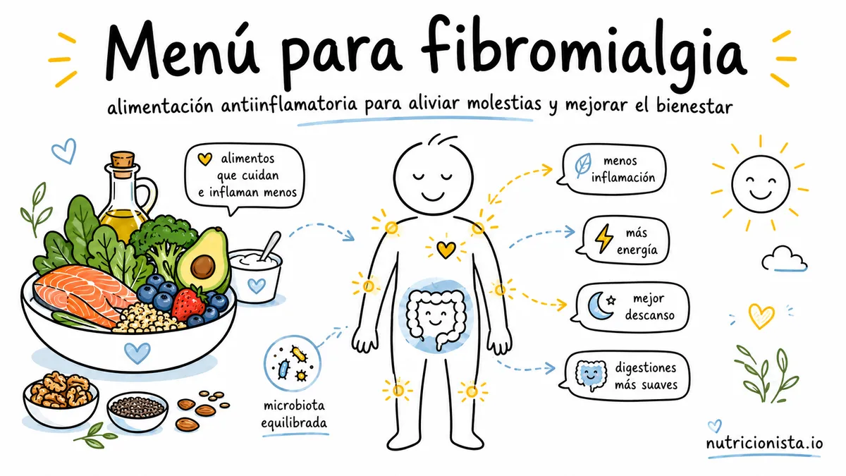 Menú para fibromialgia