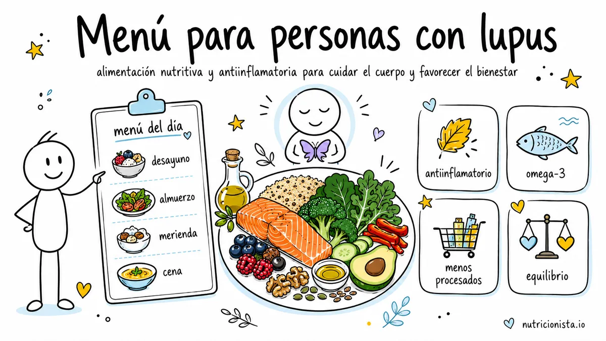 Menú para personas con lupus