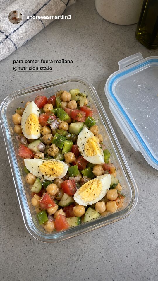 Historia de Instagram: para comer fuera mañana