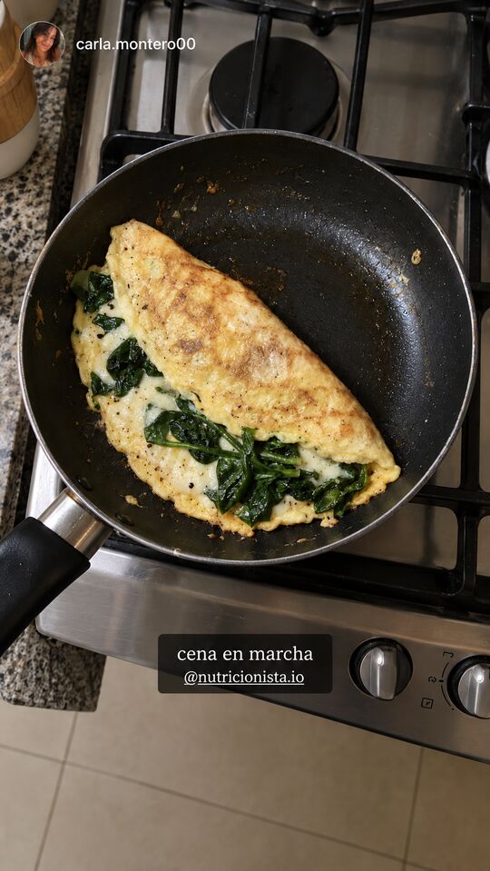 Historia de Instagram: cena en marcha