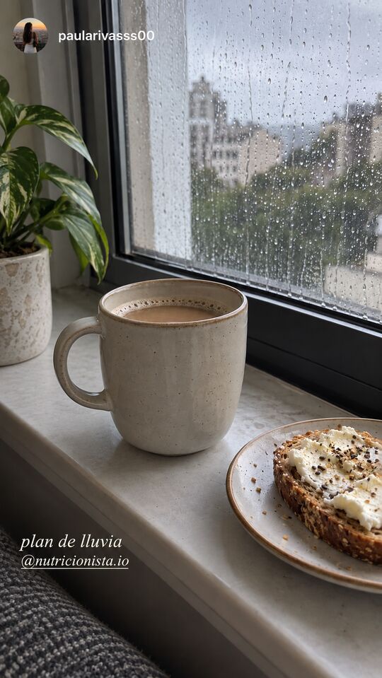 Historia de Instagram: plan de lluvia
