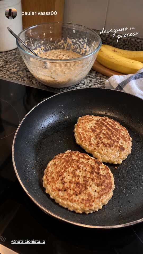 Historia de Instagram: desayuno en proceso