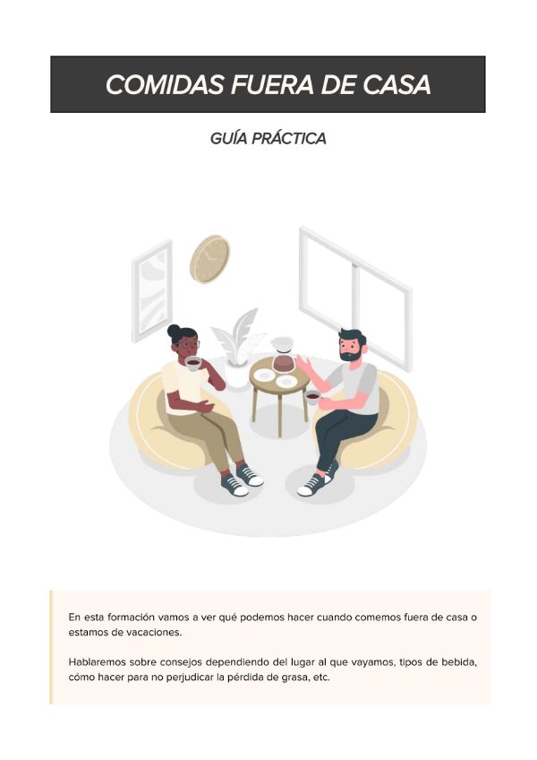 Comer fuera de casa