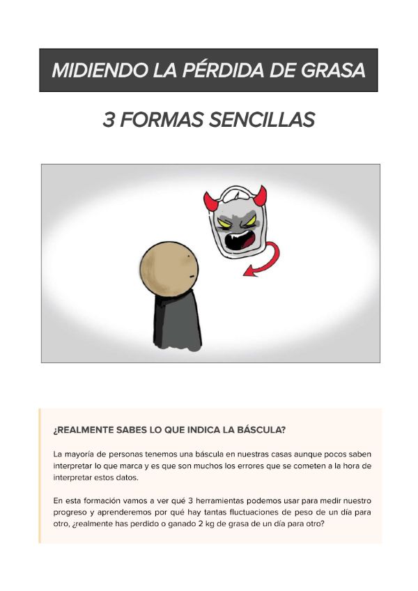 Medir el progreso