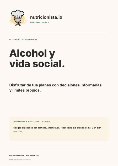 Alcohol y vida social