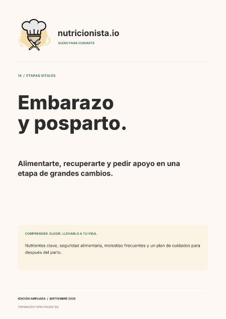 Embarazo y posparto