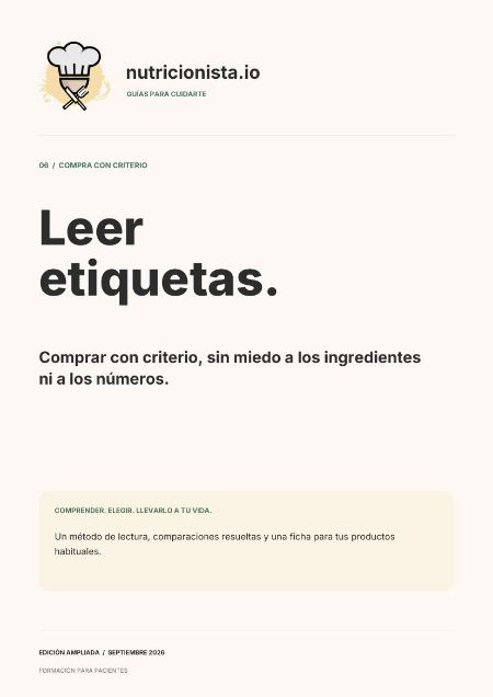 Leer etiquetas