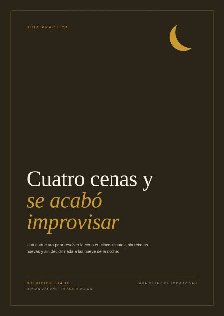 Cuatro cenas y se acabó improvisar