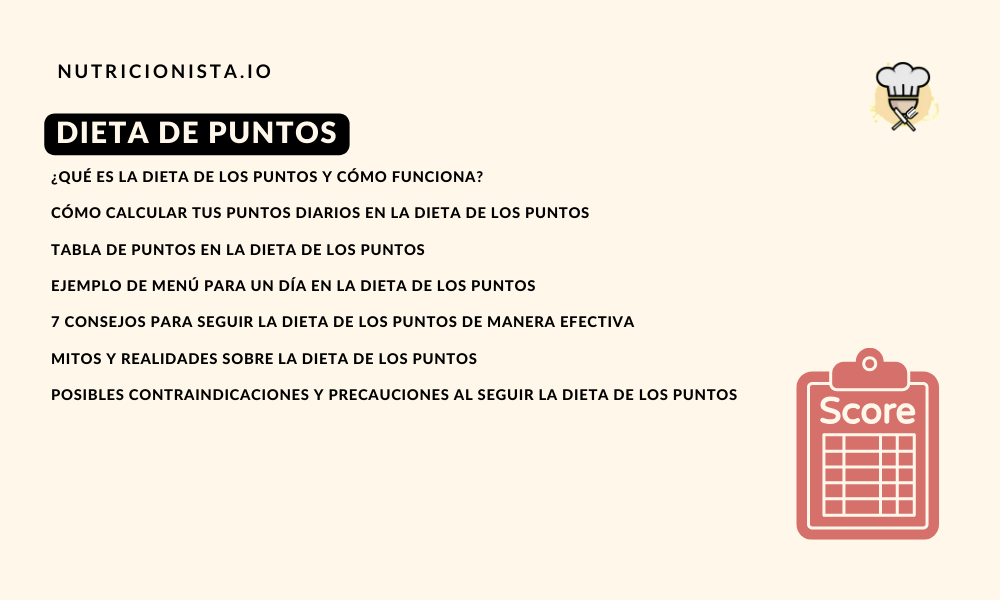 Dieta de Puntos